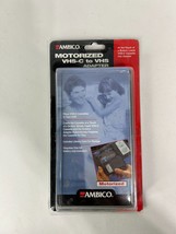 Ambico Camcorder Motorized VHS-C To VHS Adapter Model V-0731 - Vintage NOS - £26.53 GBP