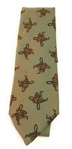 Vintage Neiman Marcus Silk Horse 3&quot; Necktie Made England - £13.91 GBP