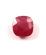 Natural Ruby Oval Shape Faceted Loose Gemstone For Jewelry Making 12x12mm - $75.99