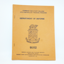 9102 Marine Corps Department Of Defense Training Program Quantico RARE V... - $19.79