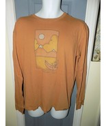 Good Karma by Life is Good View Finder LS Shirt Size M Men&#39;s EUC - $25.81