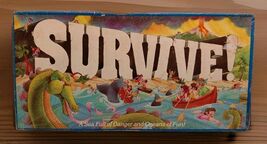 Vintage 1982 Parker Brothers Survive! Board Game Complete **PLEASE READ** - $74.25