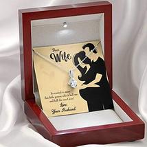 Express Your Love Gifts Gift for Wife Dear Wife Baby Coming Eternity Ribbon Ston - £43.72 GBP