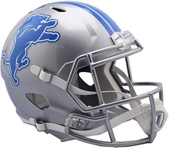 *Sale* Detroit Lions Nfl Full Size Speed Replica Football Helmet - Ships Fast! - £106.46 GBP
