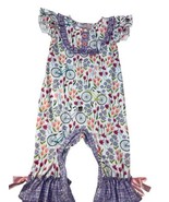 Pete and Lucy Bicycle Ruffle Romper 12 - 18 Months Girl  - £8.85 GBP