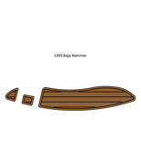 1999 Baja Hammer Swim Platform Step Mat Boat EVA Faux Foam Teak Deck Flo... - $382.65 CAD