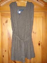 Ralph Lauren Blue Label NWT Wool/Cashmere Sleeveless Cable Belted Hoodie... - £120.32 GBP