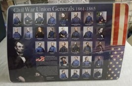 Civil War Union &amp; Confederate Generals Painless Learning Educational Pla... - $13.71
