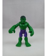 Imaginext Marvel Heroes Playskool Hasbro Hulk Action Figure 3&quot;. - $8.17 CAD