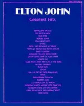 Elton John Greatest Hits: Piano/Vocal/Guitar [Paperback] Elton John - £14.81 GBP