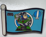 BUZZ LIGHTYEAR Flag 1995 Classic Mystery Character  LE 1000 Disney Pin 2009 - £11.86 GBP