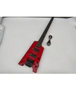 4 Strings Headless Electric Bass Guitar,Red Mahogany Body&amp;Maple Neck S217 - $5,027.10 MXN
