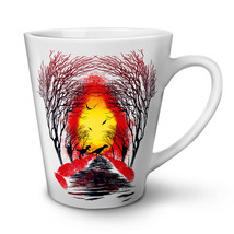 Fireplace Forest Nature NEW White Tea Coffee Latte Mug 12 17 oz | Wellcoda - £13.93 GBP+