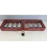 Sur La Table Christmas Tree Placecard Holders Set Of 4 Lot Of 2  - $19.75