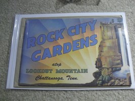 Vintage 1949 Picture and Info Booklet Rock City Gardens Chattanooga TN - £17.35 GBP