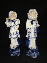 Antique porcelain - bisque german couple both with number 14 - £102.81 GBP