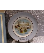 Carollers in the Snow Christmas 1977 Avon Plate by Enoch Wedgwood w/ Box - $24.85 CAD