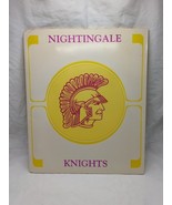 Vintage Nightingale Knights School Mascot Folder - $27.12 CAD