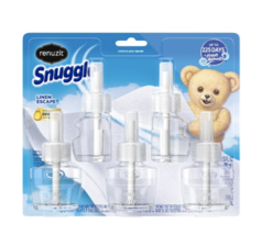 Renuzit Snuggle Scented Oil Warmer Refills, Linen Escape, Pack of 5 - £15.43 GBP