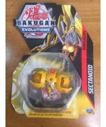 Bakugan Evolutions Yellow Sectanoid Battle Transforming Action Figure Ne... - £11.81 GBP