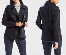 Levi&#39;s Women&#39;s Good Peacoat Cold Weather Jacket 26277, Nightwatch Blue, ... - $68.95
