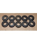 Soft Rubber Split Grommets For Easy Insertion 1/2&quot; Hole x1&quot; x 1/16&quot; 10 E... - £3.98 GBP