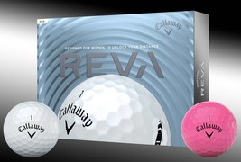 25 Aaa Callaway Supersoft Reva Golf Balls Mix - Free Shipping (6 Pink) - £25.75 GBP