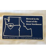 Everybody&#39;s Brewing Company Sticker Craft Beer White Salmon, Washington ... - £2.78 GBP