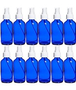 Perfume Studio® 4 Oz Blue Cobalt Glass with White Spray Bottles/Perfume ... - $59.99