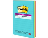 Post it Super Sticky Pads in Miami Colors 4 x 6 Miami 90/Pad 3 Pads/Pack - £10.61 GBP