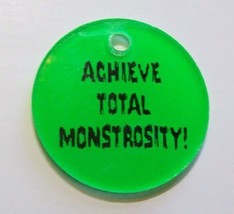 Elvira And The Party Monsters Pinball Key Chain Achieve Total Monstrosity NOS - £5.64 GBP