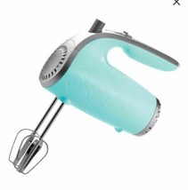 : Lightweight 5 Speed Electric Kitchen Hand Mixer - Blue - $35.99