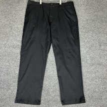 Greg Norman Pants Mens 38x30 Black Performance Straight FIt High Rise Go... - $18.40