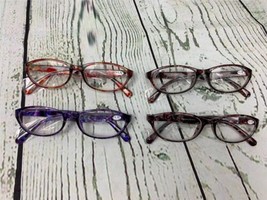 Reading Glasses Women Spring Hinge and Dura Tight Screws Multi Colors 4pk - £14.95 GBP