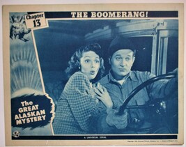 THE GREAT ALASKAN MYSTERY - Original 1944 Serial Lobby Card - Chapter 13 - $17.99