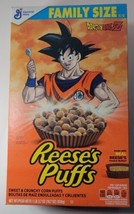 Dragon Ball Z Goku & Majin Buu Reese’s Puffs Cereal Limited Edition Sealed Box - $36.47