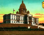 Providence Rhode Island Embossed State Capitol~Seal in Corner DB Postcar... - $3.91