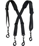 Men Paddded Adjustable Tool Belt Suspender Duty Belt Suspender Tactical ... - €16,41 EUR
