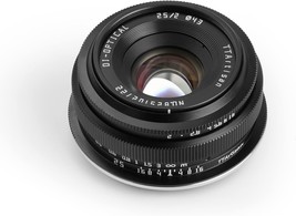 Ttartisan 25Mm F/2 Aps-C Manual Focus Camera Lens Compatible With Leica L Mount - $82.96