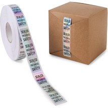 Tamper Evident Sticker Roll, Silver Safety Label Seals (3.5 X 0.75 In, 5... - $25.99