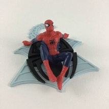 Marvel Spider-Man Decopac Cake Topper Action Figure Door Hanger Toy  2012 - $14.80