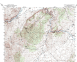 Dixie Flats Quadrangle, Nevada 1952 Topo Map Vintage USGS 1:62,500 with ... - $17.95