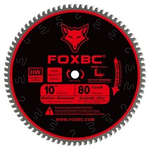 Foxbc 10-Inch Saw Blade 80-Tooth Tcg For Aluminum And Non-Ferrous, Inch ... - $44.98