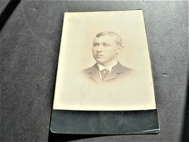 Victorian 1890&#39;s - Handsome Young Man - Cabinet Card Photo . - £5.88 GBP