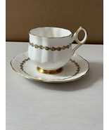 Vintage Elizabethan Fine Bone China Taylor &amp; Kent England Tea Cup &amp; Saucer - $24.75