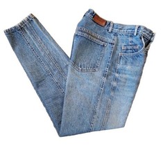 Calvin Klein High Rise Jeans Womens 4 Stonewash Blue Vintage USA Baggy 5... - $39.18