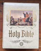 Holy Bible Heirloom Family Bible KJV Red Letter Edition 1988 (Not Filled Out) - $18.70