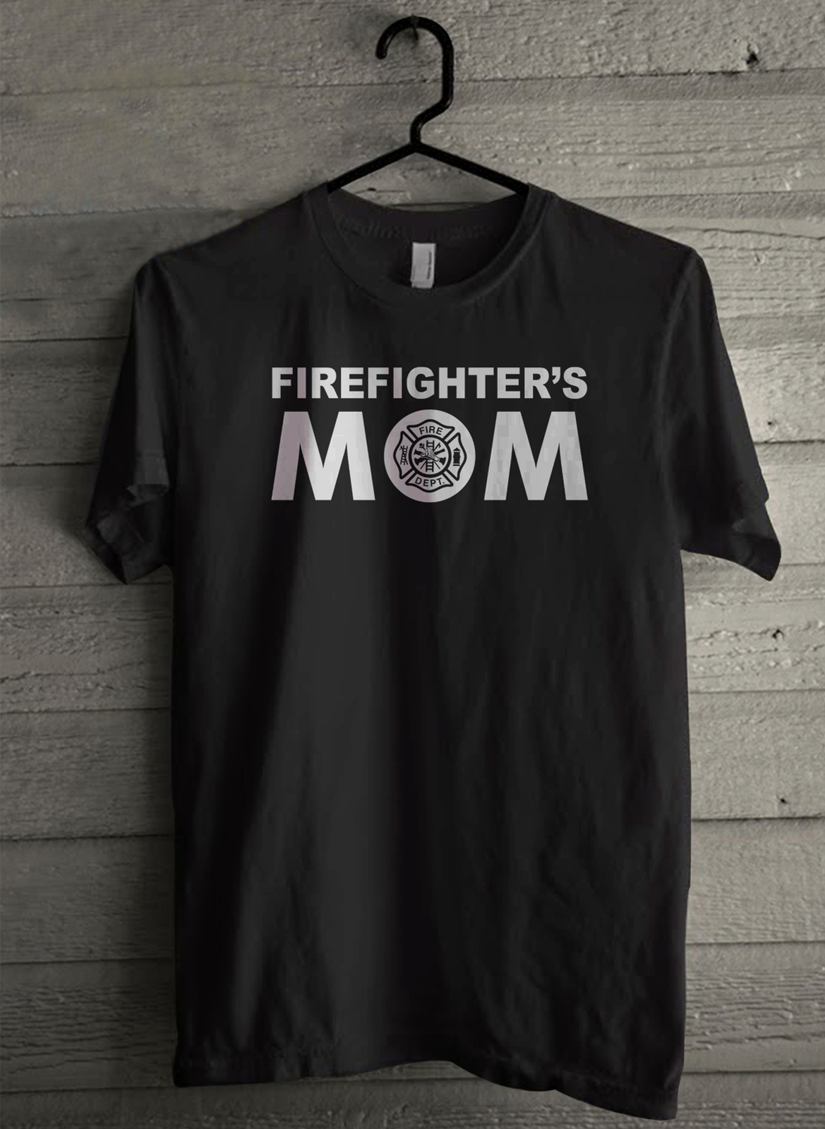 Firefighter Mom Men's T-Shirt - Custom (2466) - $19.12 - $21.82