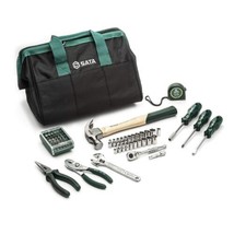 SATA 62-Piece General Purpose SAE and Metric Mechanic’s Tool Set for Repair - £27.84 GBP