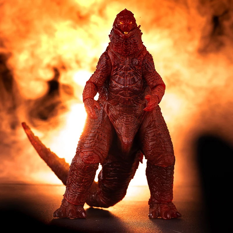 Bandai Godzilla Red Fire Burning Articulated 2019 NECA PVC Action Figure - £33.23 GBP+